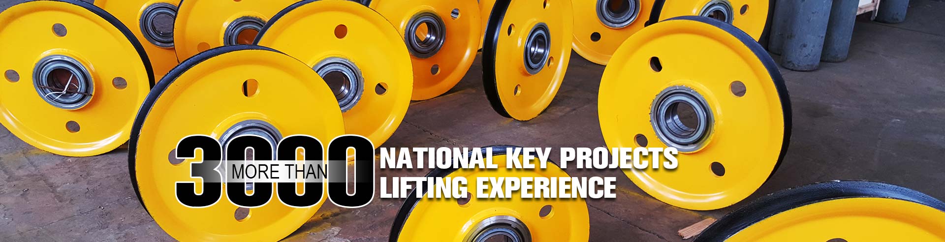 3000 More Than National Key Projects Lifting Experience