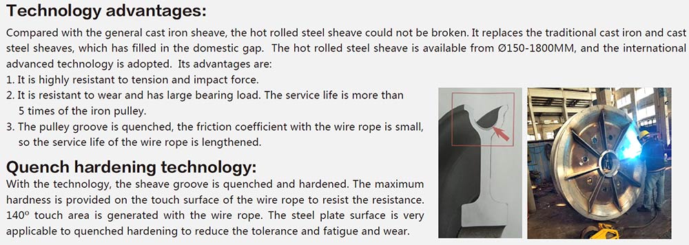 Hot Rolled Steel Sheave